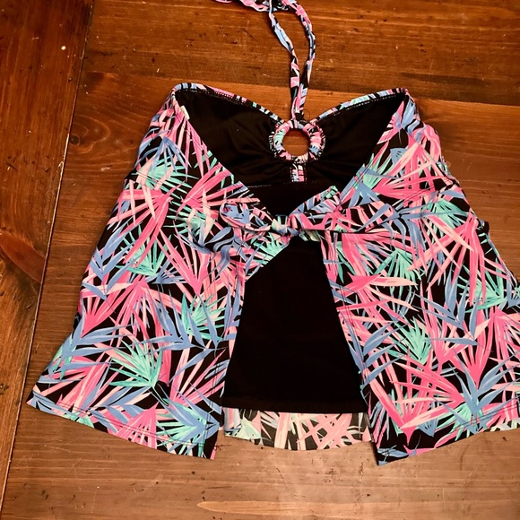‼️SOLD‼️CATALINA HALTER TROPICAL TANKINI - Picture 6 of 8